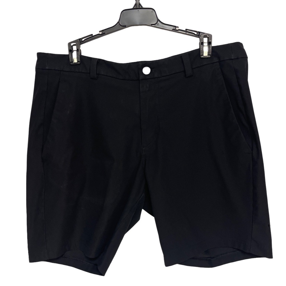 lululemon athletica Men’s Flat Front Shorts - Black